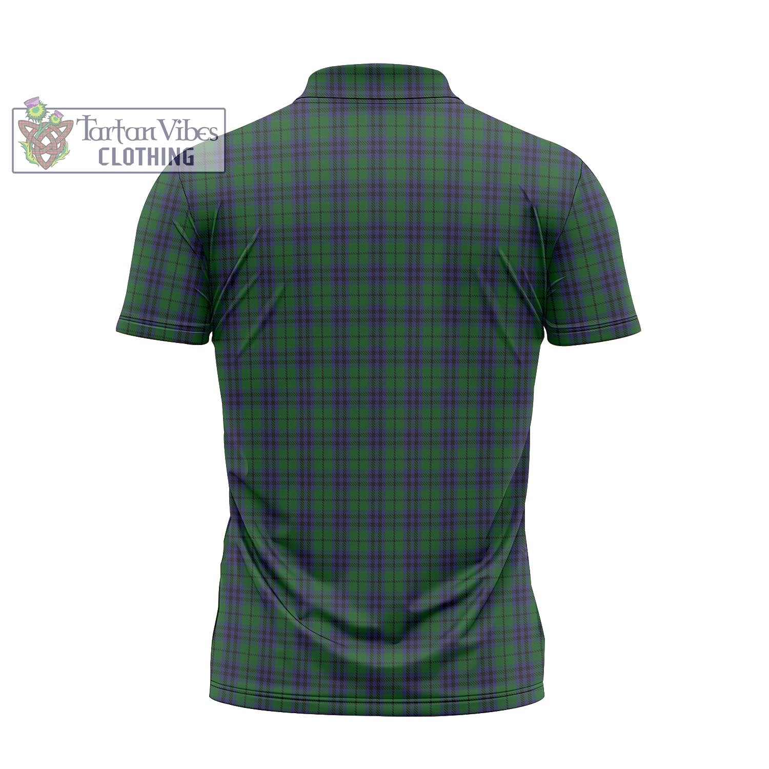 Tartan Vibes Clothing Austin Tartan Zipper Polo Shirt