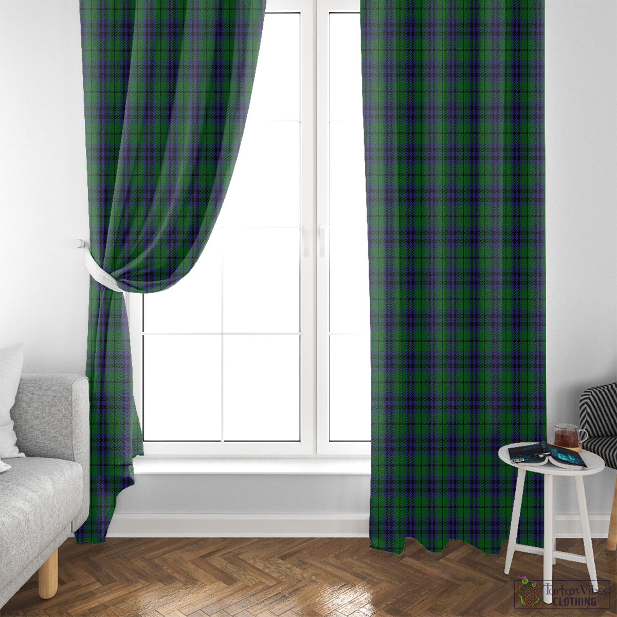 Austin Tartan Window Curtain - Tartan Vibes Clothing
