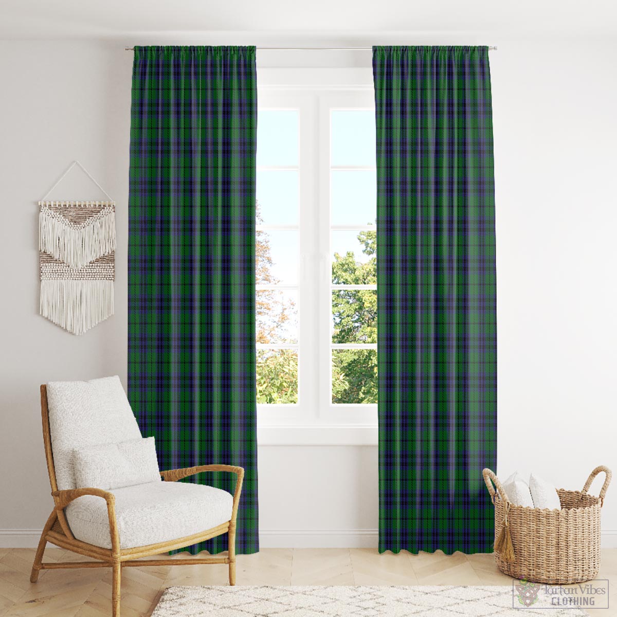 Austin Tartan Window Curtain - Tartan Vibes Clothing