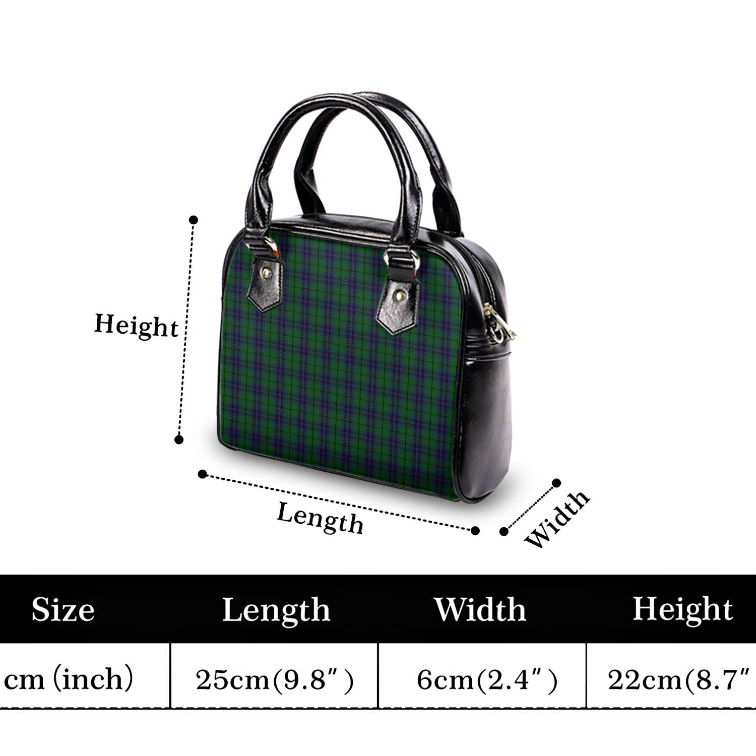 Austin Tartan Shoulder Handbags - Tartanvibesclothing
