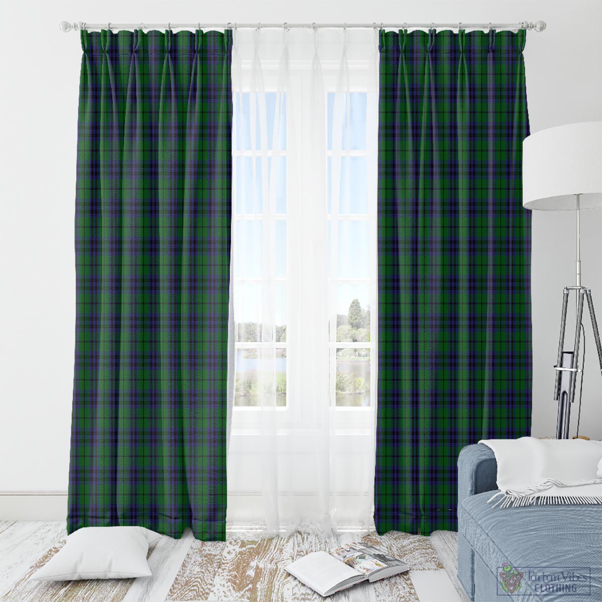 Austin Tartan Window Curtain - Tartan Vibes Clothing