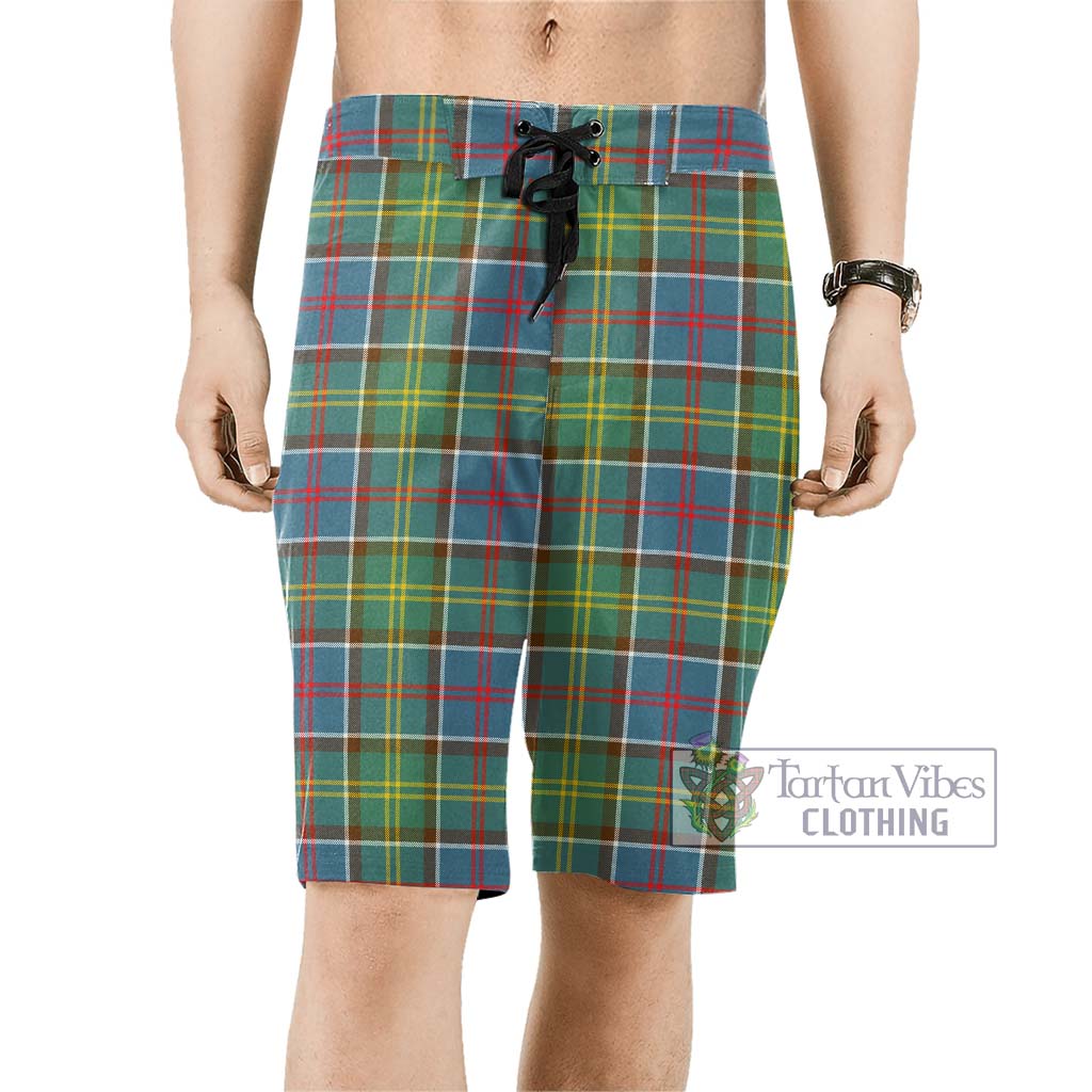 Ayrshire District Tartan Men's Board Shorts Men - Tartan Vibes Clothing
