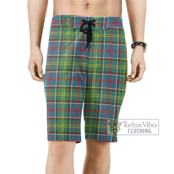 Ayrshire District Tartan Men's Board Shorts Men - Tartan Vibes Clothing