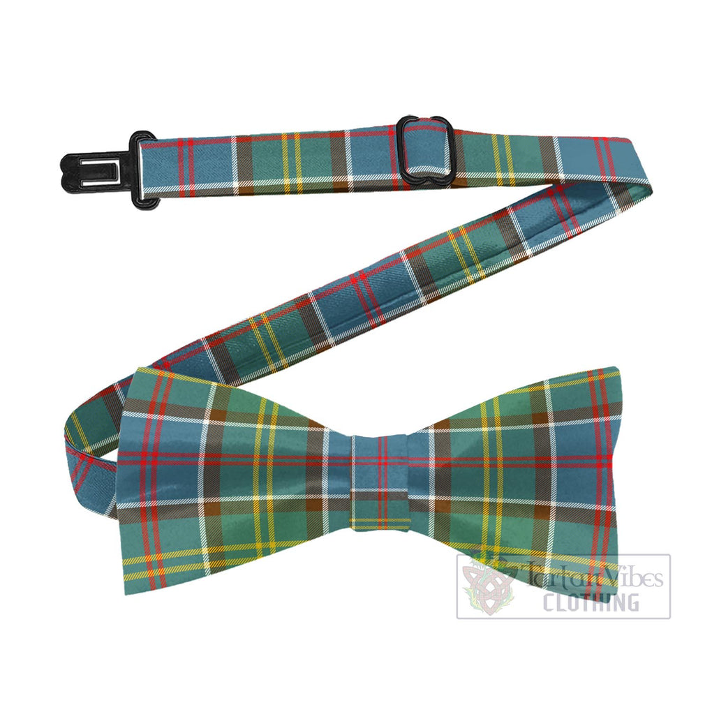 Tartan Vibes Clothing Ayrshire District Tartan Bow Tie