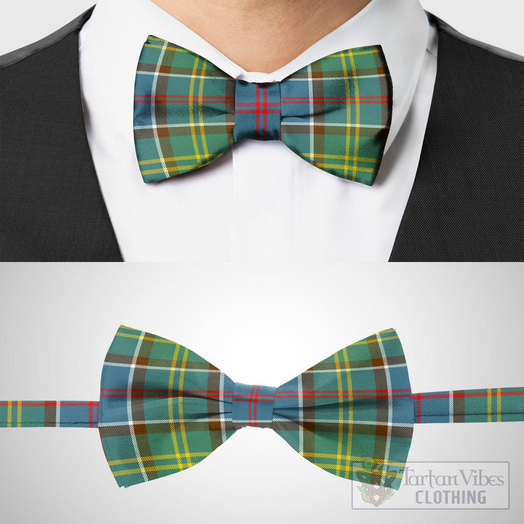 Tartan Vibes Clothing Ayrshire District Tartan Bow Tie