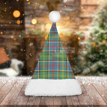 Tartan Vibes Clothing Ayrshire District Tartan Christmas Santa Hats