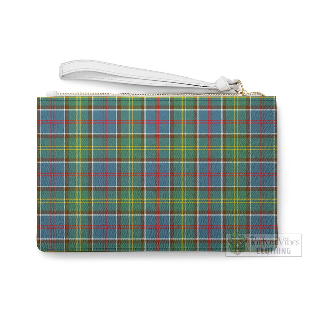 Tartan Vibes Clothing Ayrshire District Tartan Clutch Bag