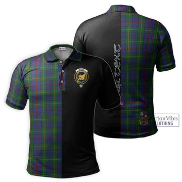 Bailey Tartan Polo Shirt with Family Crest and Half Of Me Style Kid - Tartan Vibes Clothing