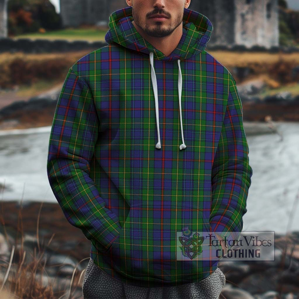 Bailey Tartan Cotton Hoodie Zip Hoodie - Tartan Vibes Clothing