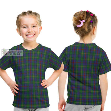 Bailey Tartan Kid T-Shirt Youth XL Size14 - Tartan Vibes Clothing