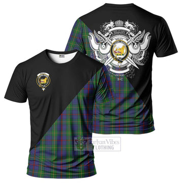 Bailey Tartan T-Shirt with Family Crest and Military Logo Style Kid's Shirt - Tartan Vibes Clothing