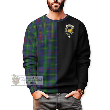 Bailey Tartan Sweatshirt with Family Crest and Half Of Me Style Unisex - Tartan Vibes Clothing