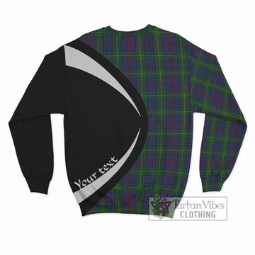 Bailey Tartan Sweatshirt with Family Crest Circle Style - Tartan Vibes Clothing