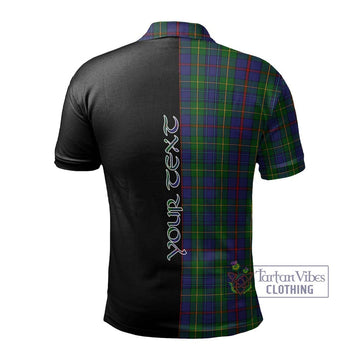 Bailey Tartan Polo Shirt with Family Crest and Half Of Me Style - Tartan Vibes Clothing
