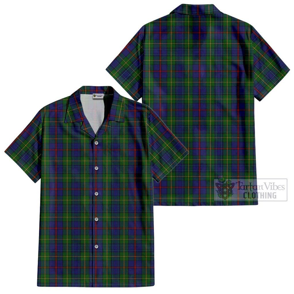 Bailey Tartan Cotton Hawaiian Shirt - Tartan Vibes Clothing