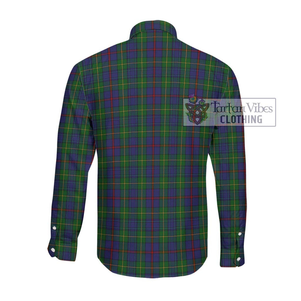 Bailey Tartan Long Sleeve Button Shirt with Family Crest DNA In Me Style - Tartanvibesclothing Shop