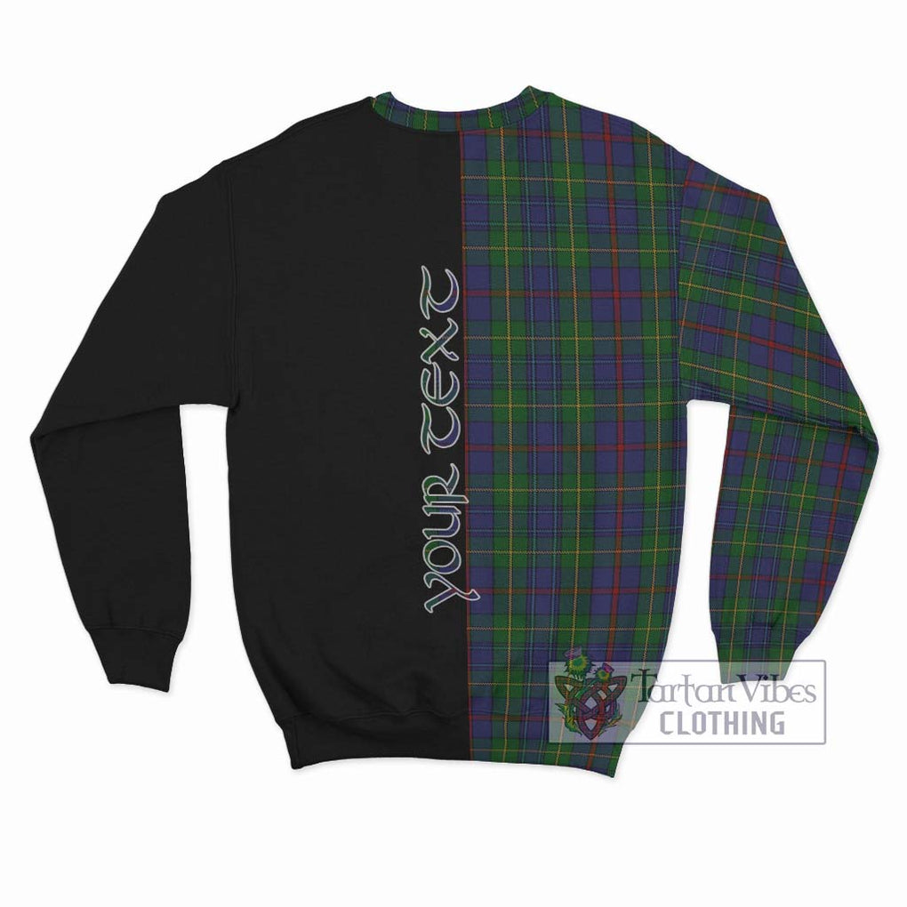 Bailey Tartan Sweatshirt with Family Crest and Half Of Me Style - Tartan Vibes Clothing