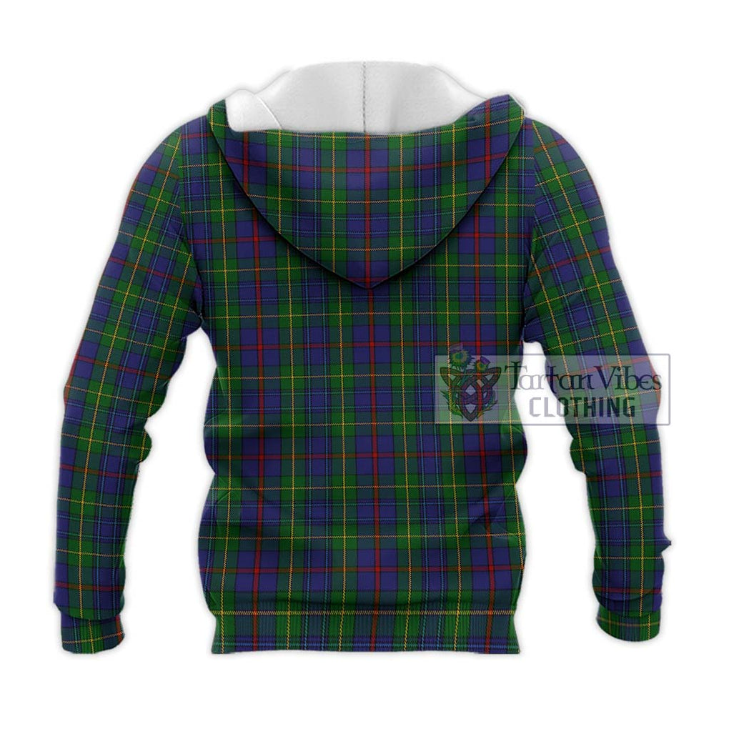 Bailey Tartan Knitted Hoodie with Family Crest DNA In Me Style - Tartan Vibes Clothing
