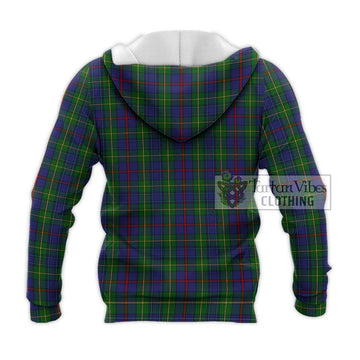 Bailey Tartan Knitted Hoodie with Family Crest DNA In Me Style - Tartan Vibes Clothing