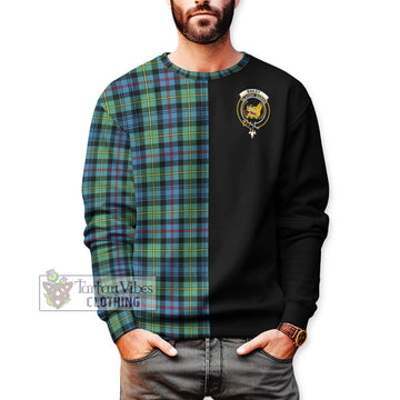 Bailey Ancient Tartan Sweatshirt with Family Crest and Half Of Me Style Unisex - Tartan Vibes Clothing