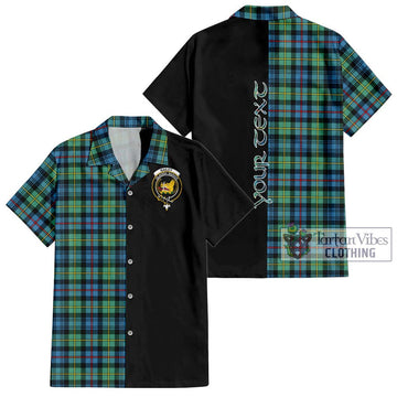 Bailey Ancient Tartan Hawaiian Shirt with Family Crest and Half Of Me Style Kid - Tartan Vibes Clothing