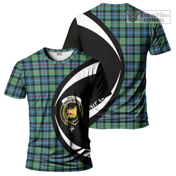 Bailey Ancient Tartan T-Shirt with Family Crest Circle Style Kid's Shirt - Tartan Vibes Clothing