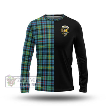 Bailey Ancient Tartan Long Sleeve T-Shirt with Family Crest and Half Of Me Style Unisex - Tartan Vibes Clothing