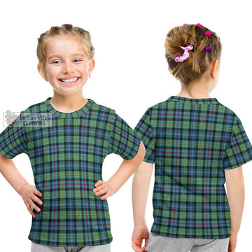 Bailey Ancient Tartan Kid T-Shirt Youth XL Size14 - Tartan Vibes Clothing