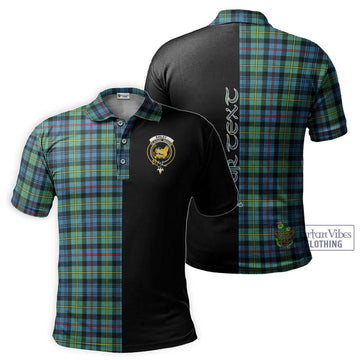 Bailey Ancient Tartan Polo Shirt with Family Crest and Half Of Me Style Kid - Tartan Vibes Clothing