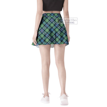 Tartan Vibes Clothing Bailey Ancient Tartan Women's Plated Mini Skirt