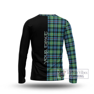 Bailey Ancient Tartan Long Sleeve T-Shirt with Family Crest and Half Of Me Style - Tartan Vibes Clothing