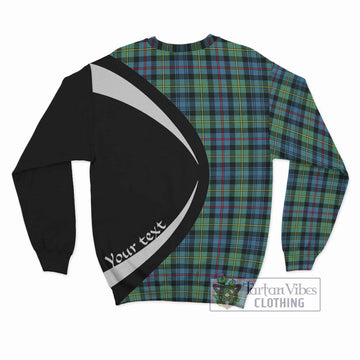 Bailey Ancient Tartan Sweatshirt with Family Crest Circle Style - Tartan Vibes Clothing