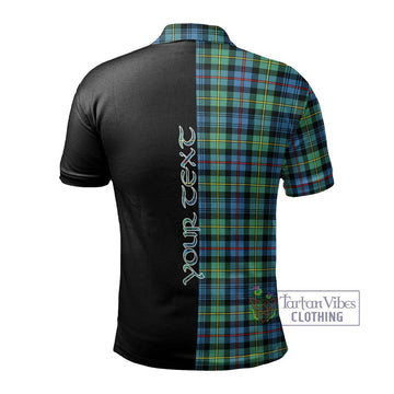 Bailey Ancient Tartan Polo Shirt with Family Crest and Half Of Me Style - Tartan Vibes Clothing