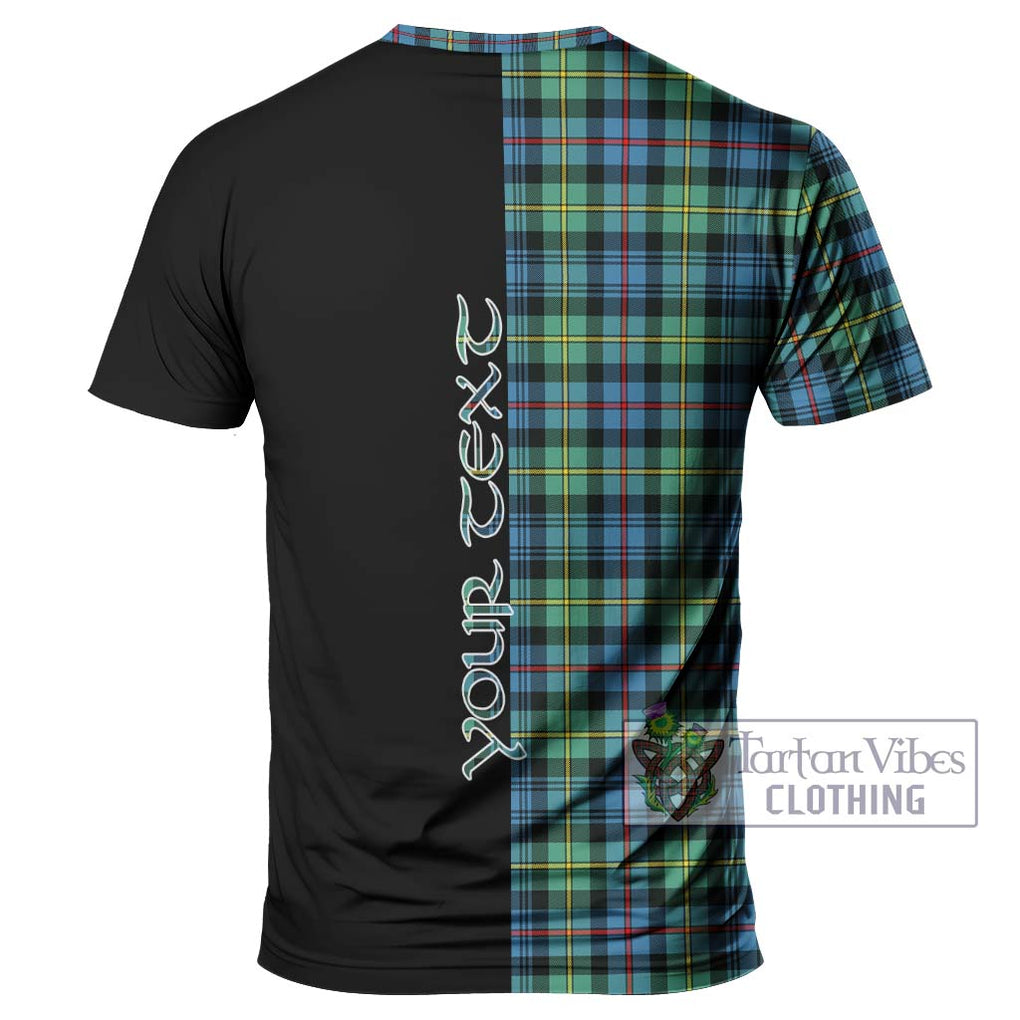 Bailey Ancient Tartan T-Shirt with Family Crest and Half Of Me Style - Tartan Vibes Clothing