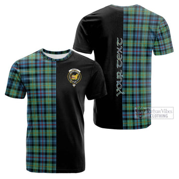 Bailey Ancient Tartan Cotton T-shirt with Family Crest and Half Of Me Style Kid's Shirt - Tartan Vibes Clothing
