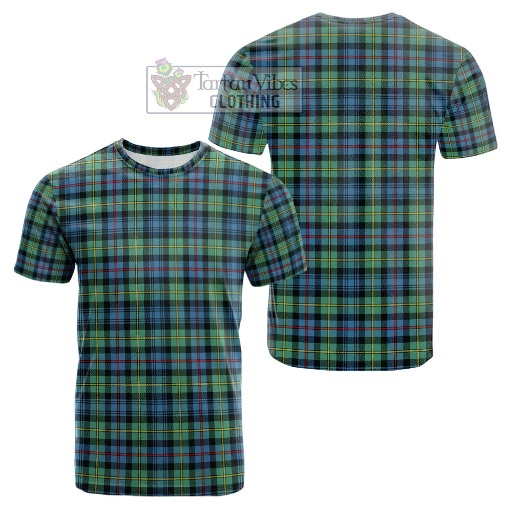 Bailey Ancient Tartan Cotton T-Shirt - Tartan Vibes Clothing