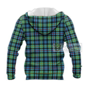 Bailey Ancient Tartan Knitted Hoodie with Family Crest DNA In Me Style - Tartan Vibes Clothing