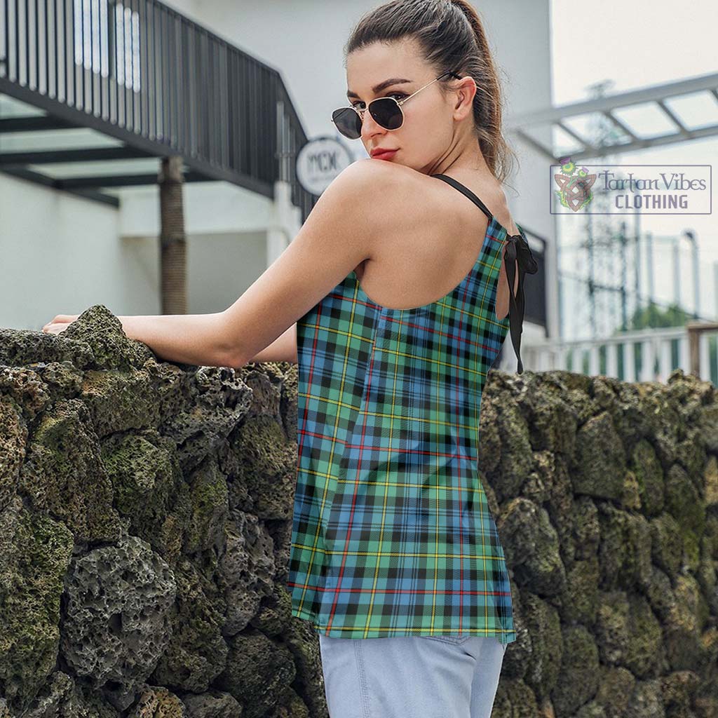 Bailey Ancient Tartan Loose Halter Neck Camisole - Tartan Vibes Clothing