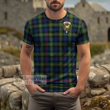 Bailey Modern Tartan Cotton T-Shirt with Family Crest Kid's Shirt - Tartan Vibes Clothing