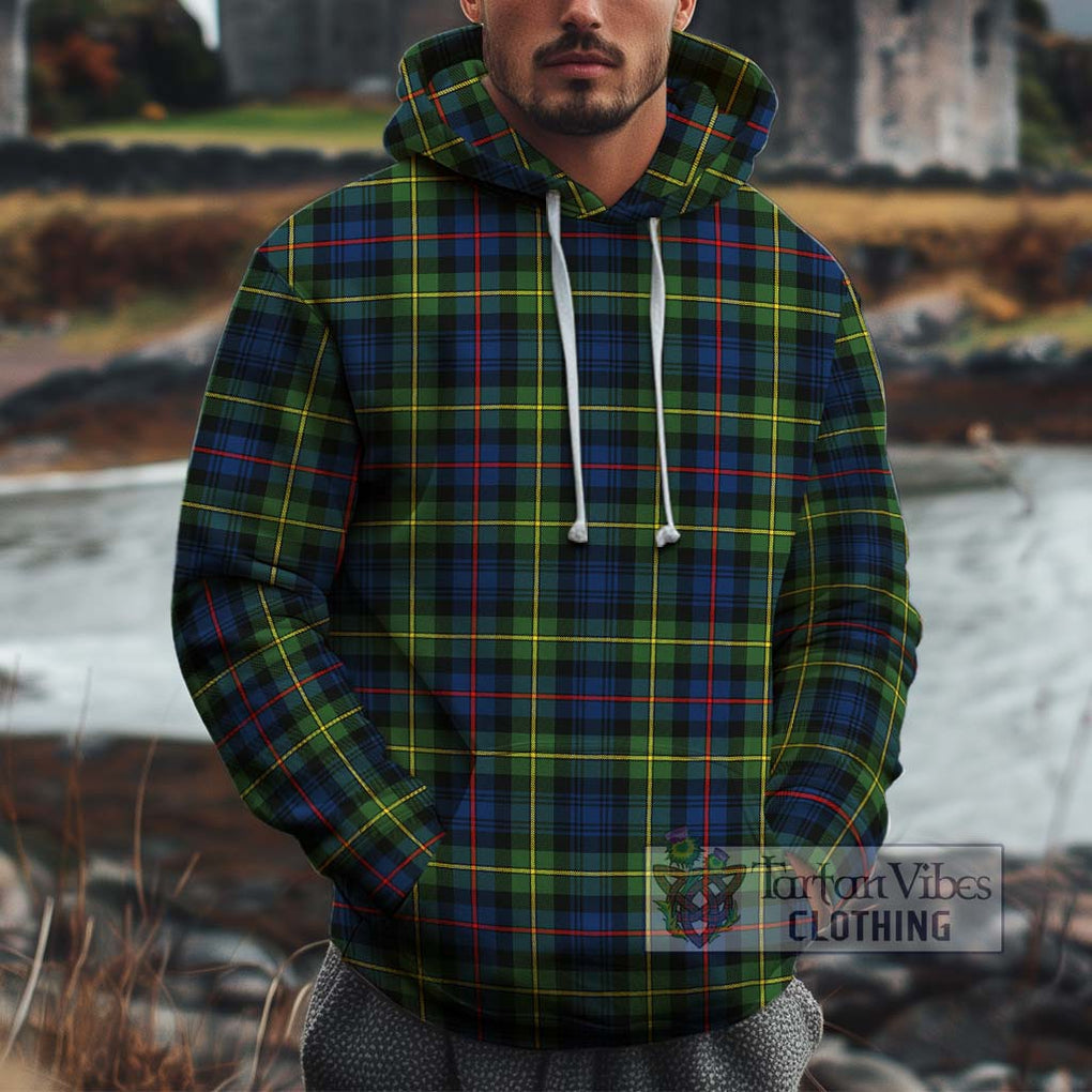 Bailey Modern Tartan Cotton Hoodie Zip Hoodie - Tartan Vibes Clothing