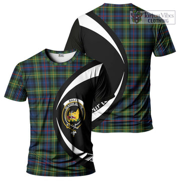 Bailey Modern Tartan T-Shirt with Family Crest Circle Style Kid's Shirt - Tartan Vibes Clothing