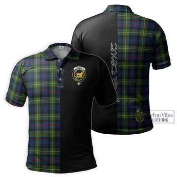 Bailey Modern Tartan Polo Shirt with Family Crest and Half Of Me Style Kid - Tartan Vibes Clothing
