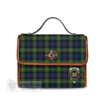 Baillie (Bailey) Tartan Waterproof Canvas Bag with Family Crest