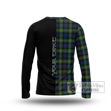 Bailey Modern Tartan Long Sleeve T-Shirt with Family Crest and Half Of Me Style - Tartan Vibes Clothing