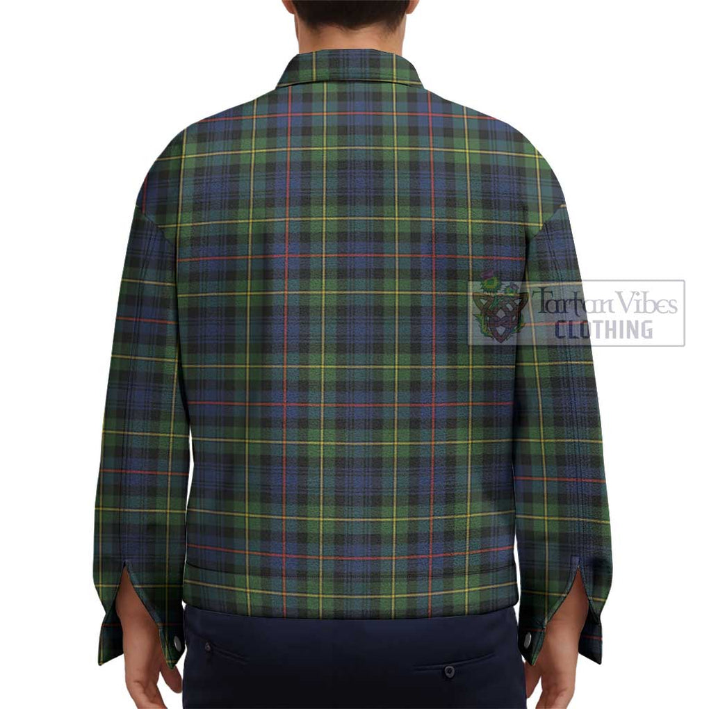 Bailey Modern Tartan Unisex Lapel Cotton Jacket - Tartan Vibes Clothing