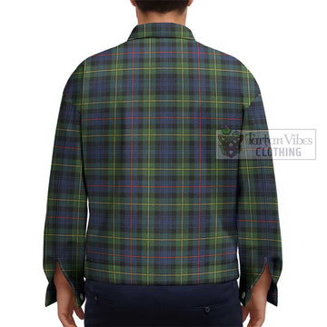 Bailey Modern Tartan Unisex Lapel Cotton Jacket - Tartan Vibes Clothing