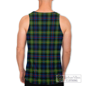 Bailey Modern Tartan Men's Tank Top with Family Crest DNA In Me Style - Tartan Vibes Clothing