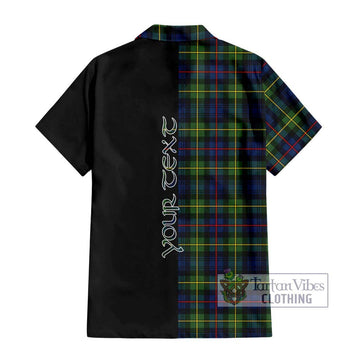 Bailey Modern Tartan Hawaiian Shirt with Family Crest and Half Of Me Style - Tartan Vibes Clothing