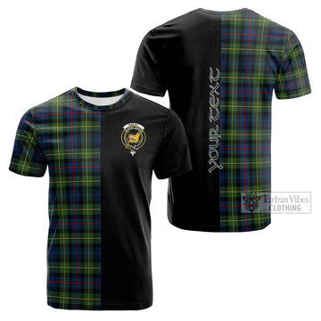 Bailey Modern Tartan Cotton T-shirt with Family Crest and Half Of Me Style Kid's Shirt - Tartan Vibes Clothing