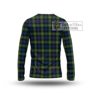 Bailey Modern Tartan Long Sleeve T-Shirt with Family Crest DNA In Me Style - Tartan Vibes Clothing